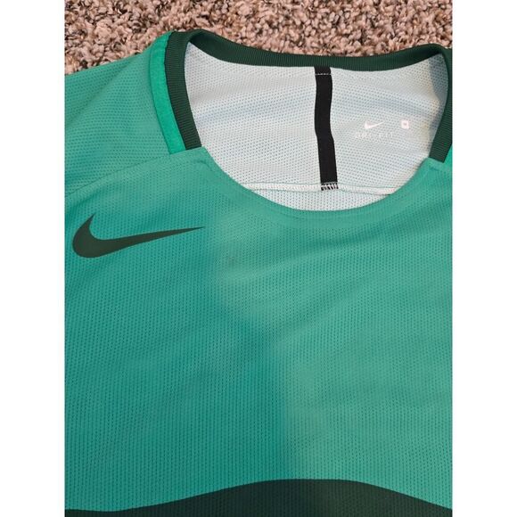 Pumas UNAM 2017 Nike Player Issue Jersey Men M Authentic Green Soccer Mexico Fan - Picture 7 of 7